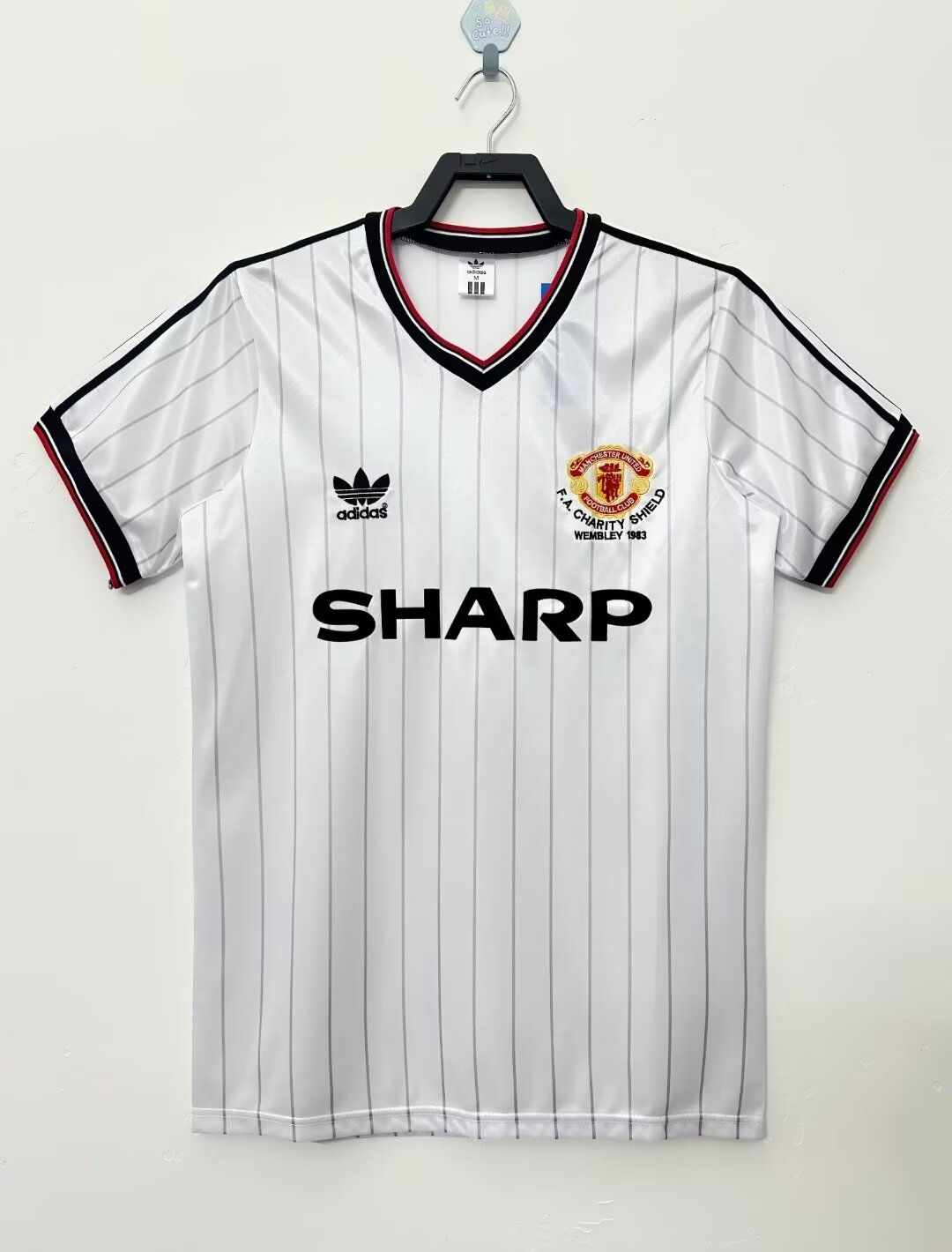 2ºEquipación retro Manchester United 1983