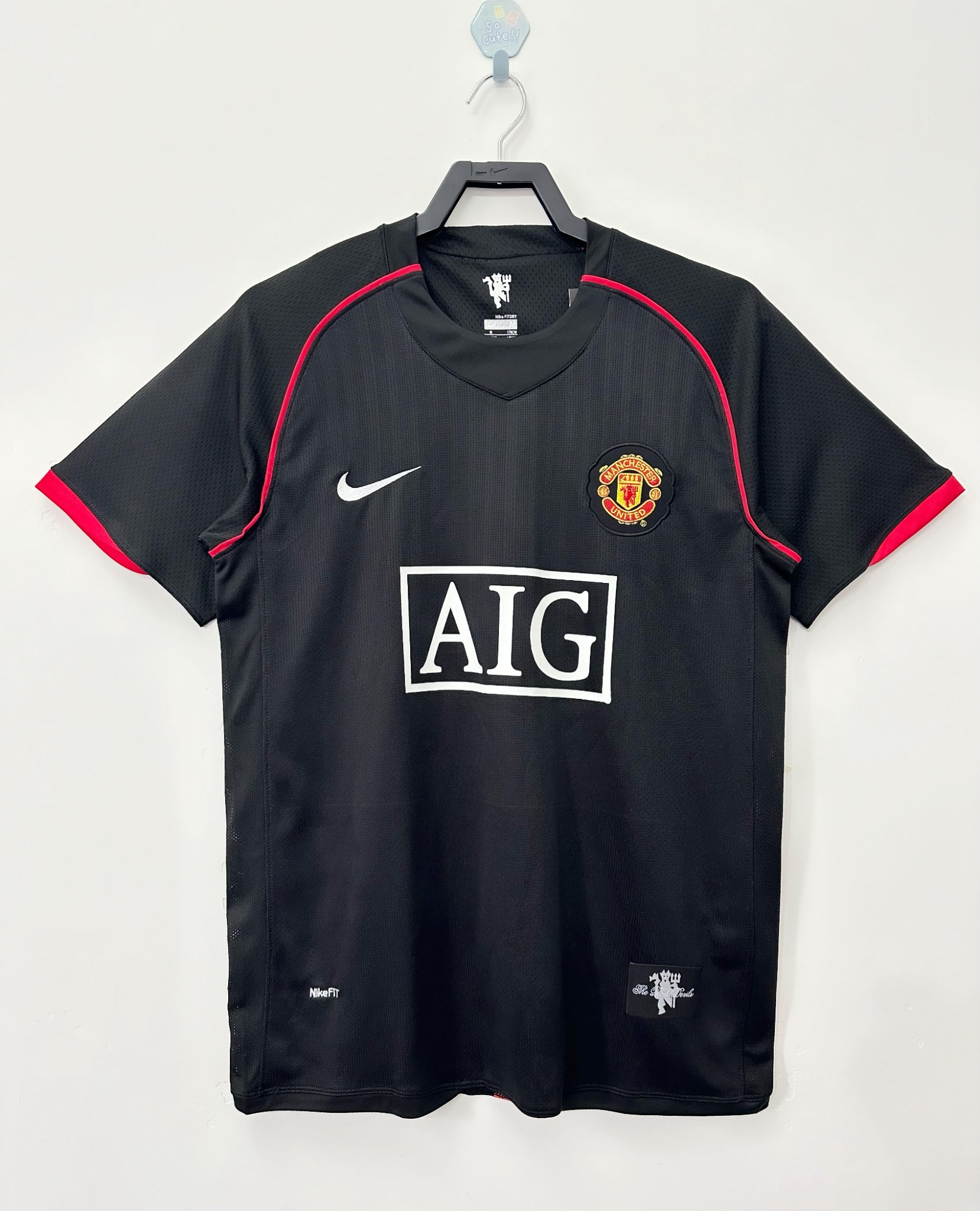 2ºEquipación retro Manchester United 2007