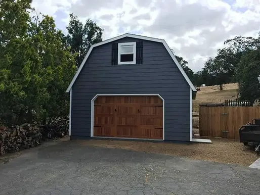 Dutch Colonial Garage