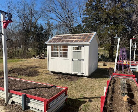 backyard greenhouse retreat