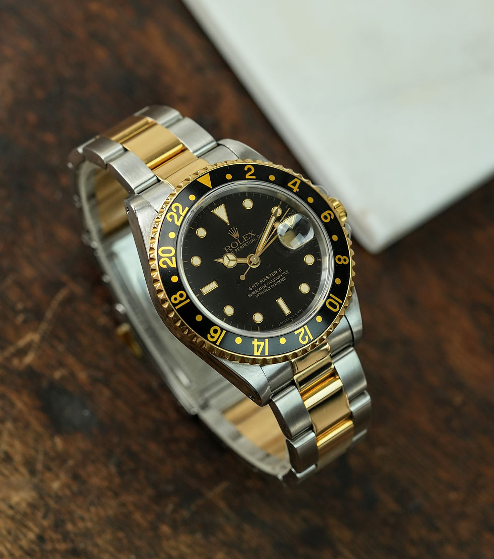 Thumbnail: Rolex GMT-Master II ref. 16713 Black