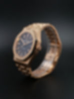 Thumbnail: Audemars Piguet Royal Oak Rose Gold 15400OR Black