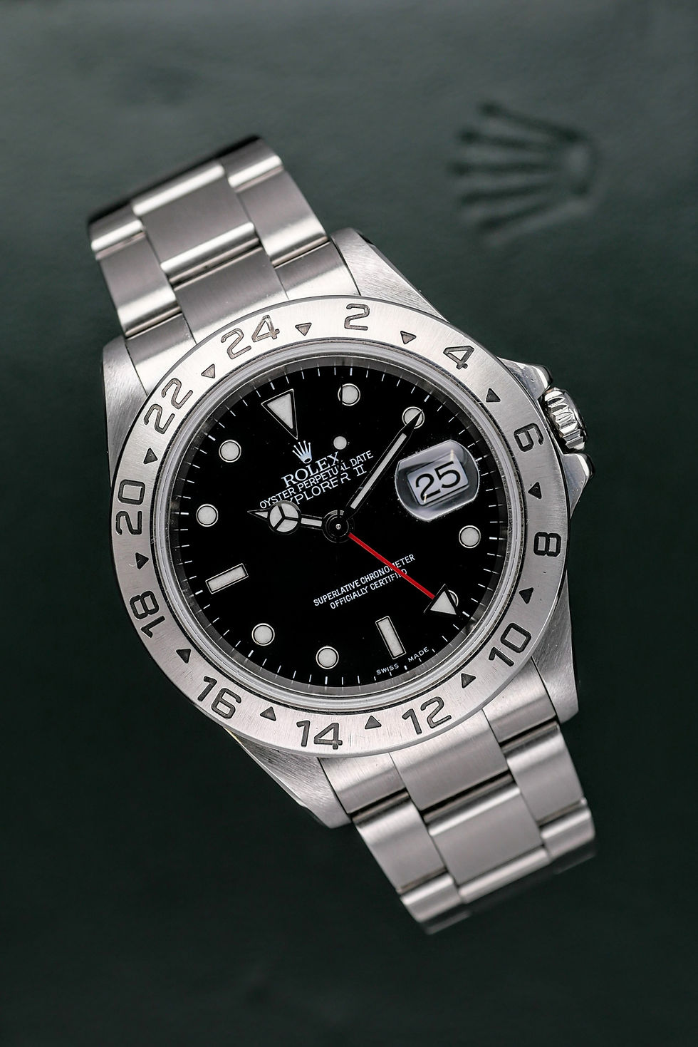 Miniatura: Rolex Explorer II Black ref. 16570 Full set
