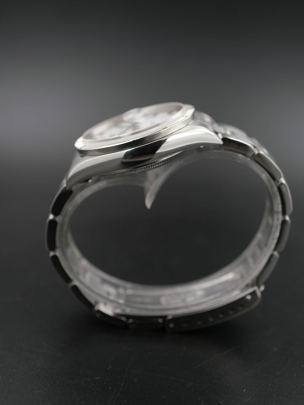 Thumbnail: Rolex Oyster Perpetual Date Roman Numerals 34 ref. 15210