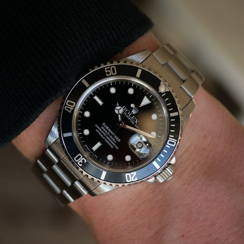 Rolex Submariner 40 black  Annuleren Opslaan