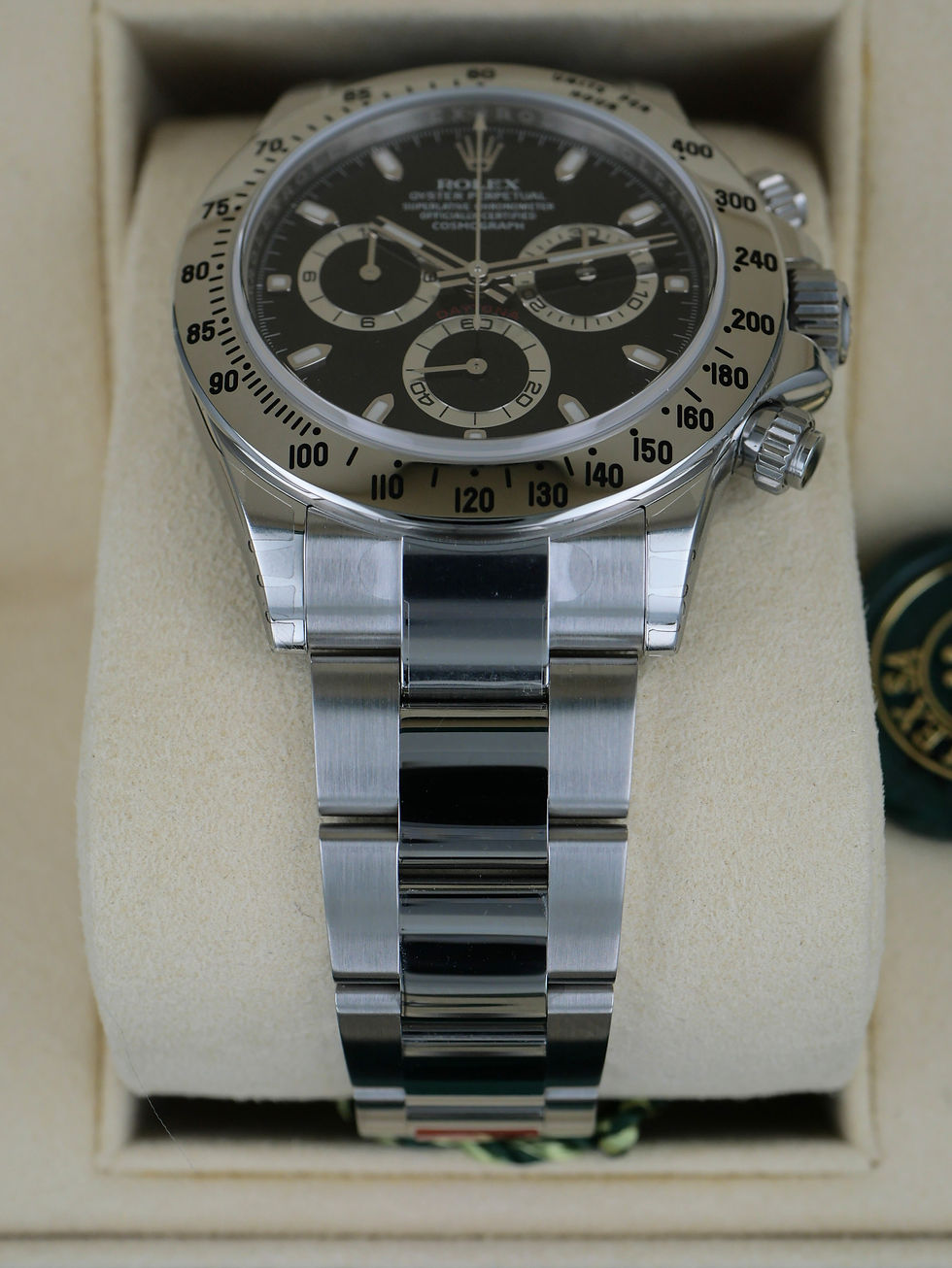 Miniatura: Unworn Rolex Cosmograph Daytona 116520 Black Full Stickers