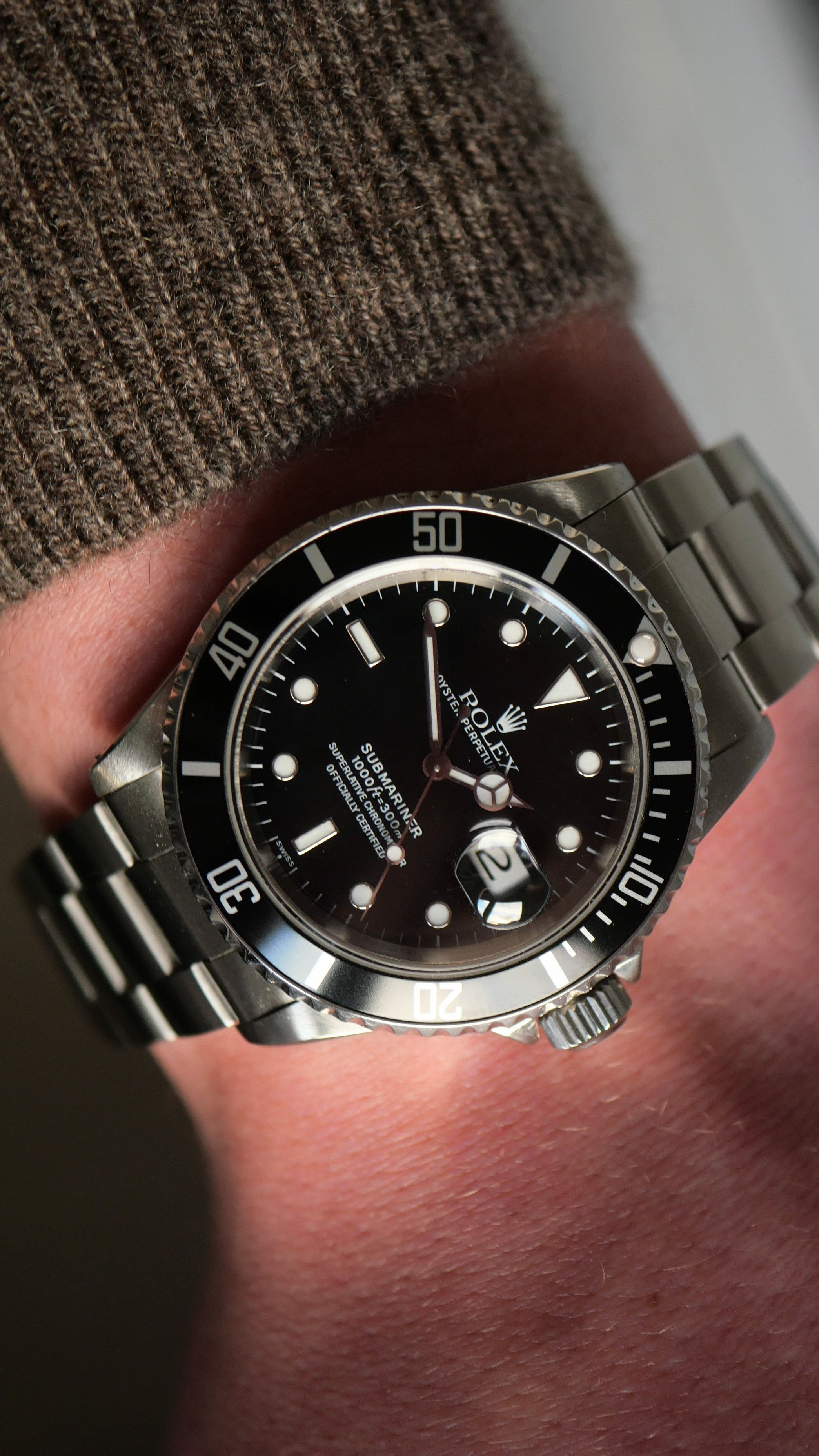 Rolex Submariner 40 black