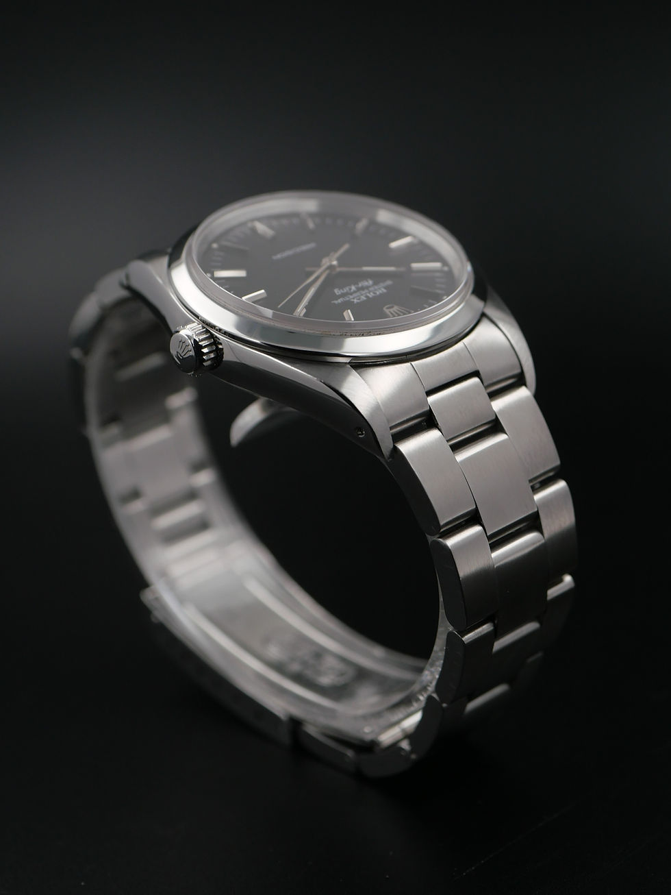 Thumbnail: Rolex Air-King 14000 Black Dial