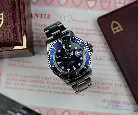 Tudor Submariner Blue ref. 79090 | Vintage Watches Leuven