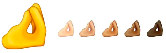 Pinched Fingers Israeli Gesture