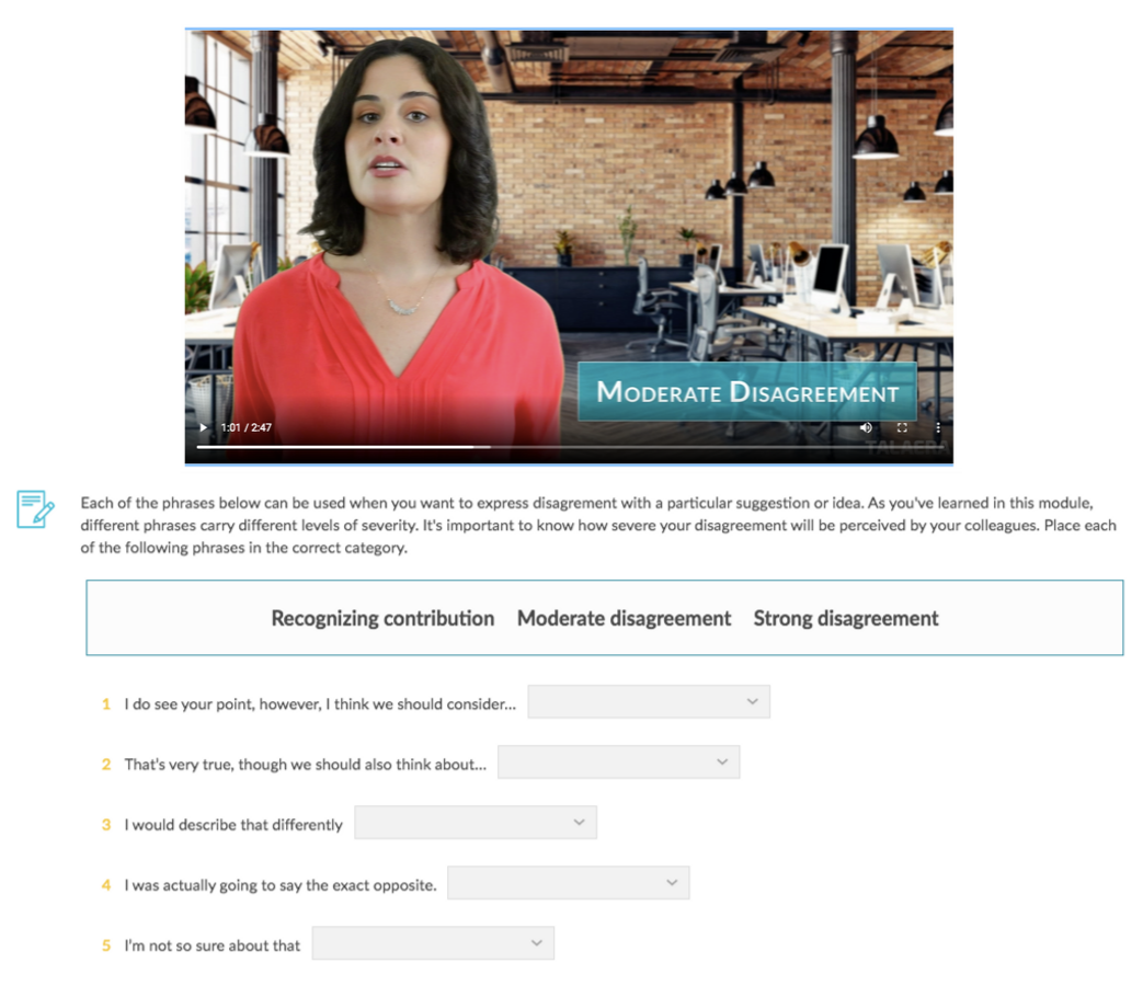 Talaera Business English Video Course