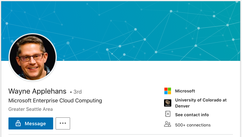 Wayne Applehans - Learning in the workplace