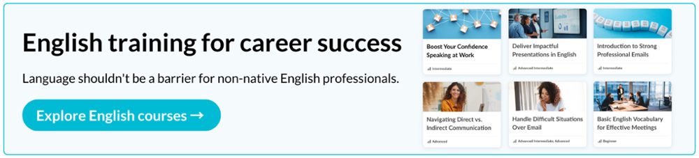 English Training for Career Success - Talaera