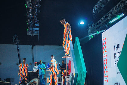 GKB unicycle at The KidLit Fest