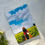 Thumbnail: Meadow and Blue skies - A5 Notebook