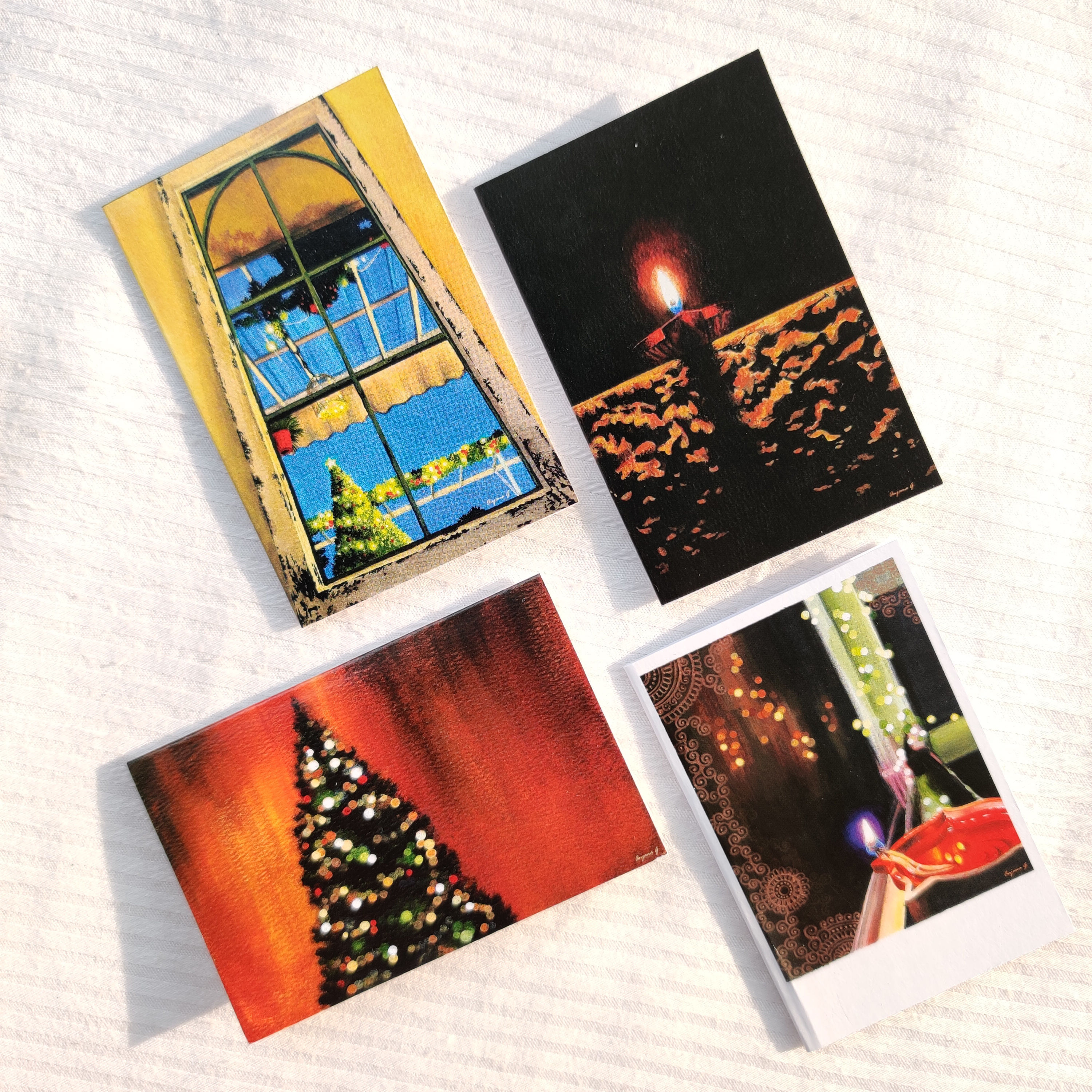 Mini Greeting Cards | Set of 4
