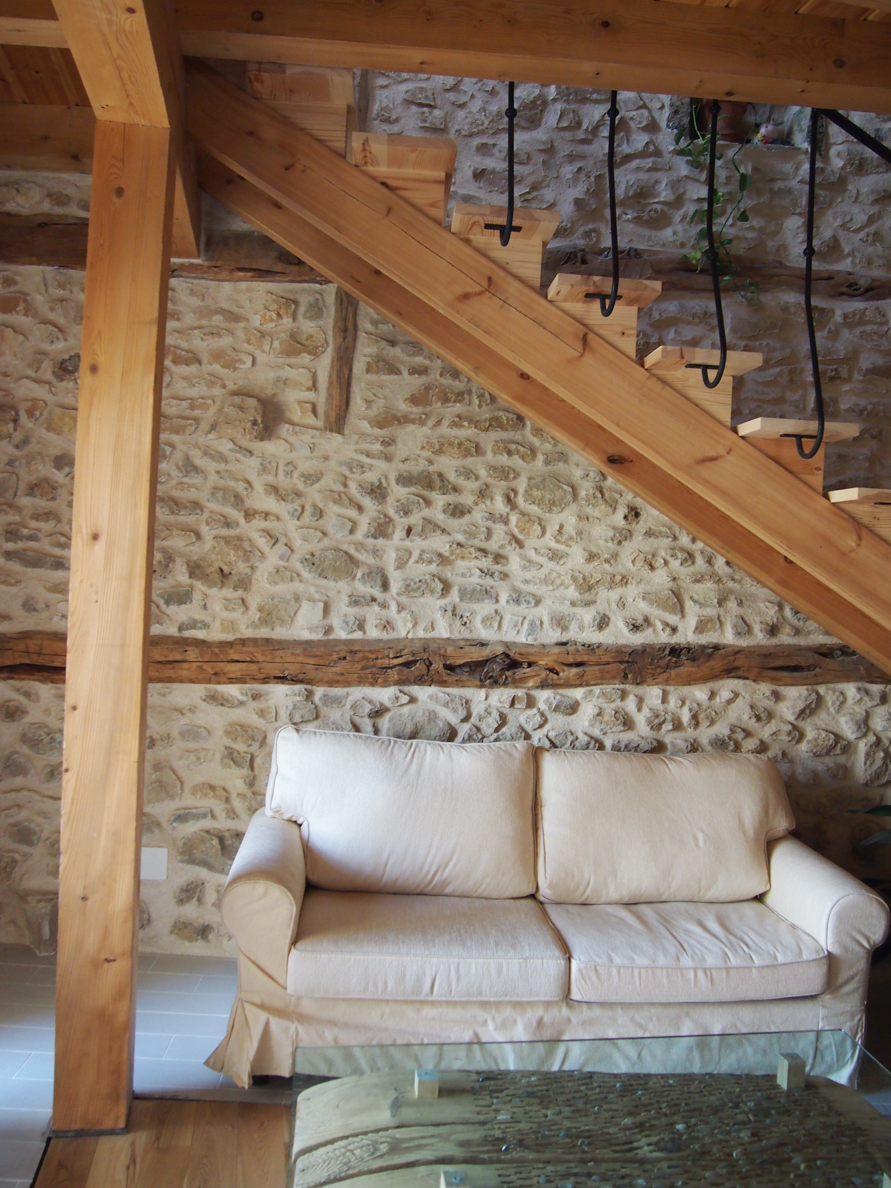 vista escalera interior