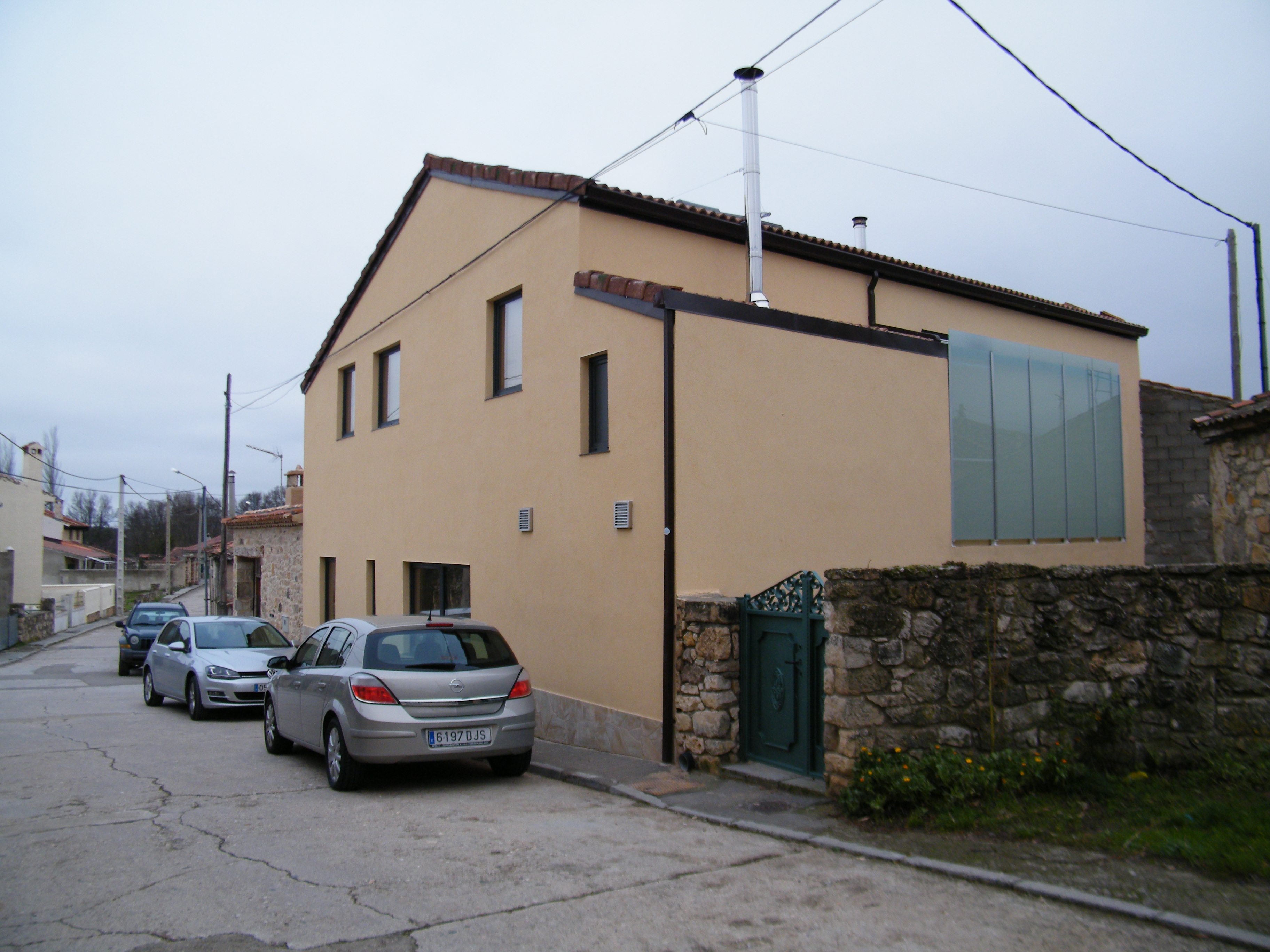 fachada Oeste y Sur