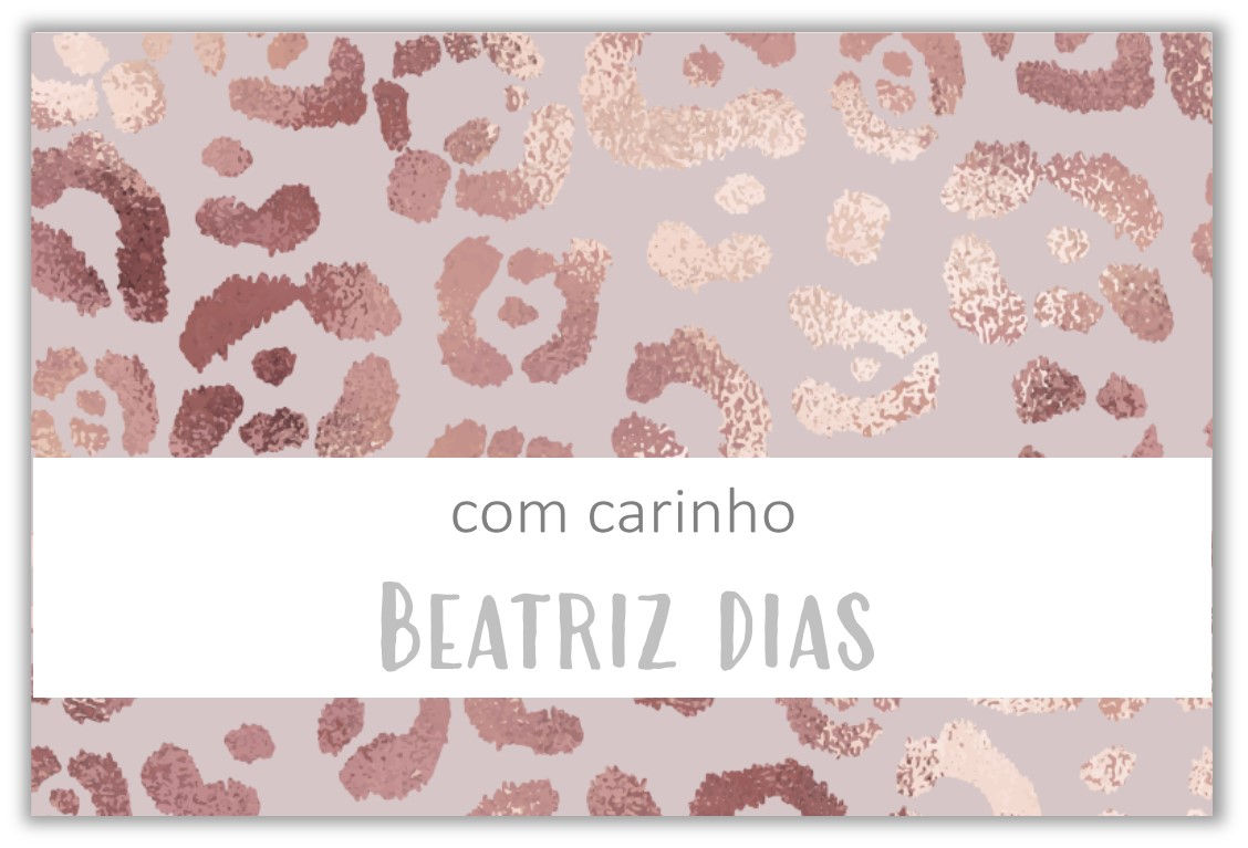 Etiqueta Adesiva Rose Gold Leopard Skin