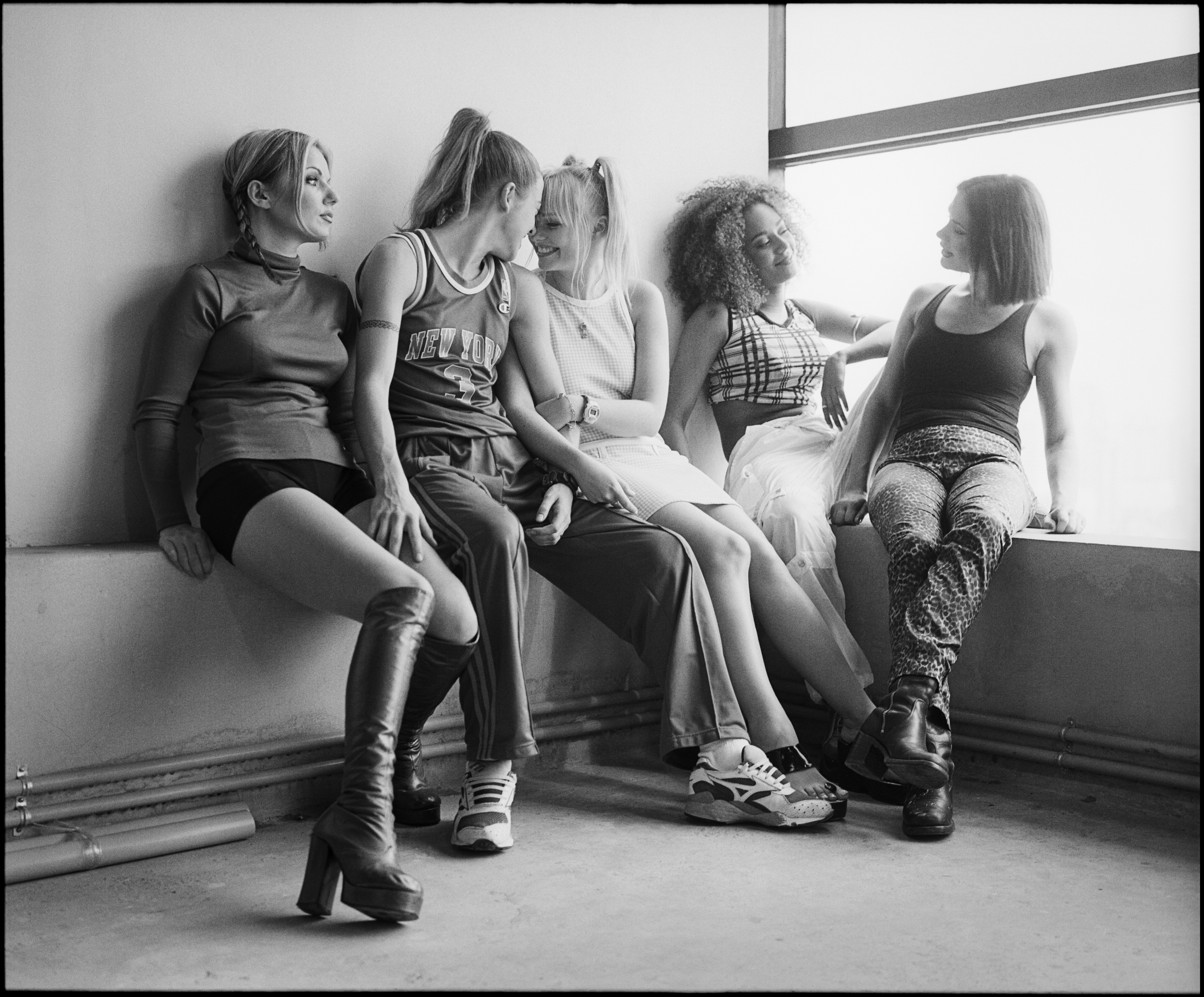 Spice Girls fotograferet af Harry Borden