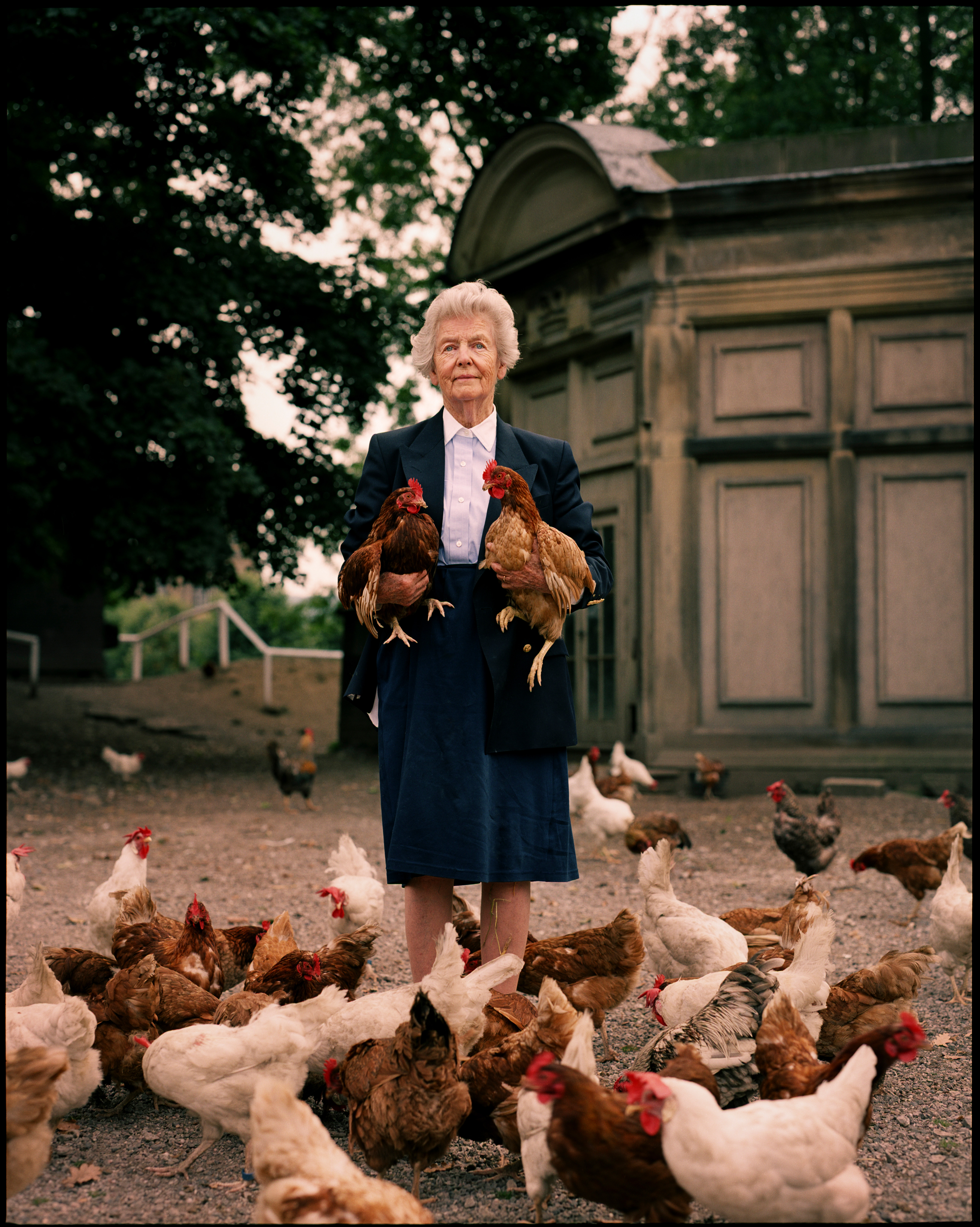 Duchess of Devonshire fotograferet af Harry Borden