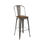Thumbnail: Rochelle Stools with Back and Wood Seat