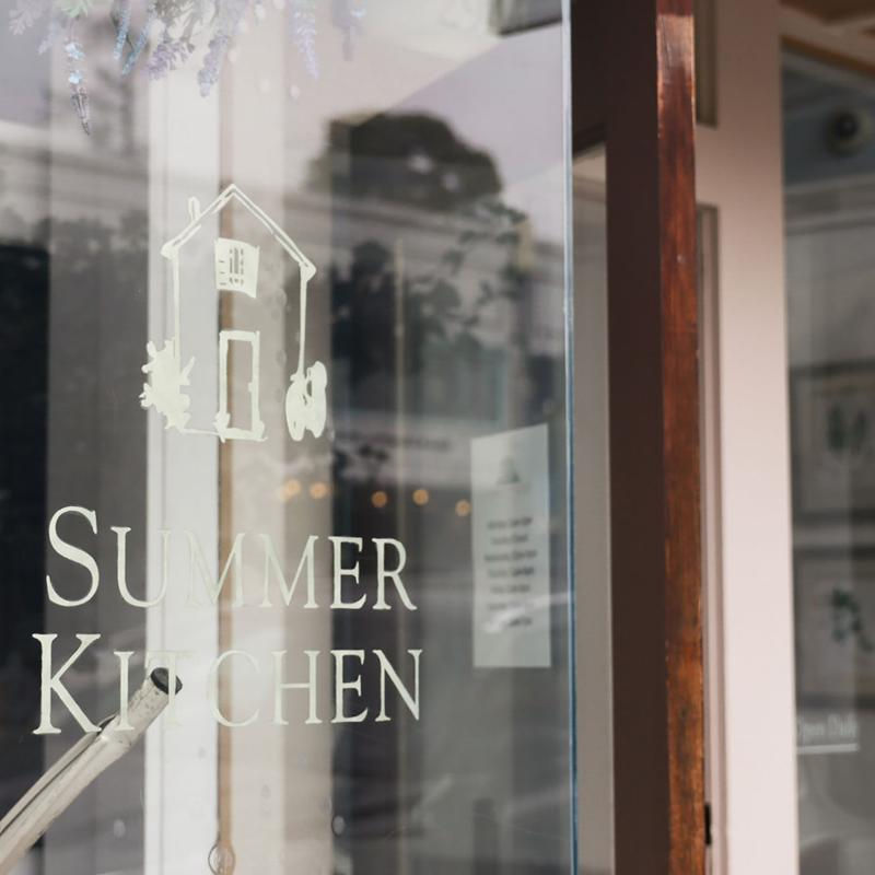 Summer Kitchen Window Sign