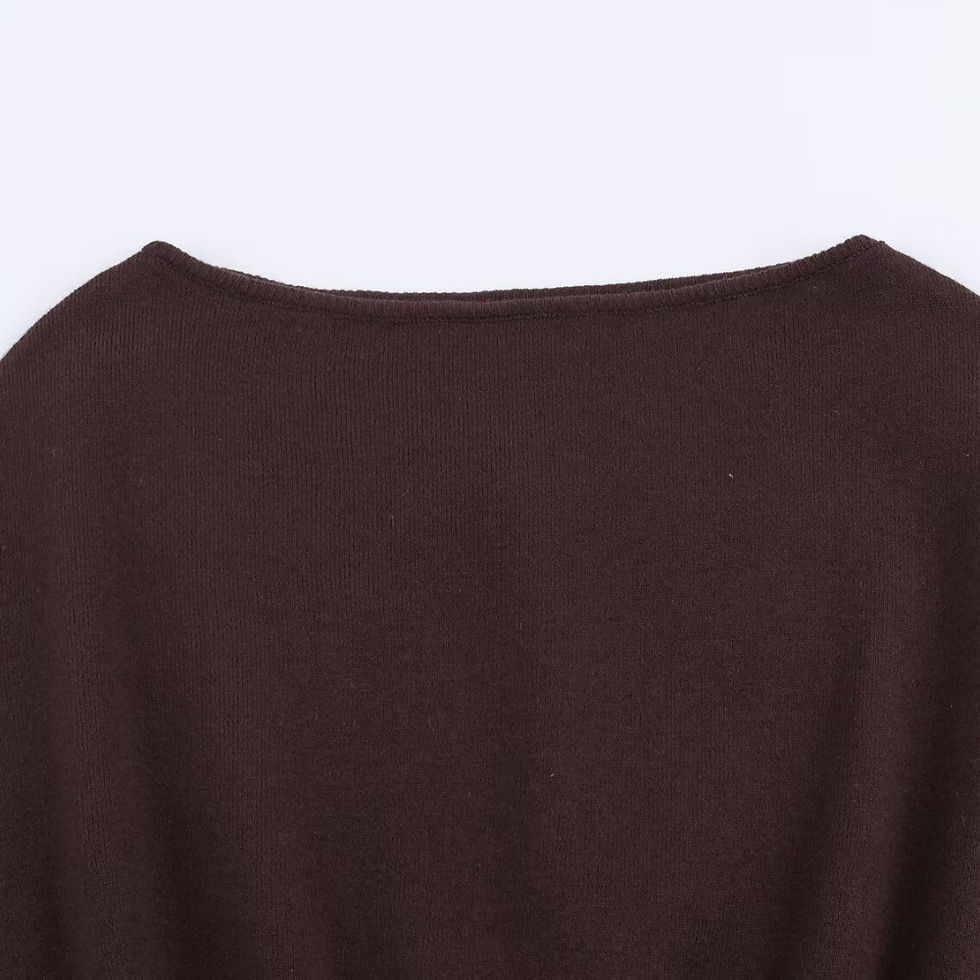 Thumbnail: KNIT JUMPER WITH BELT