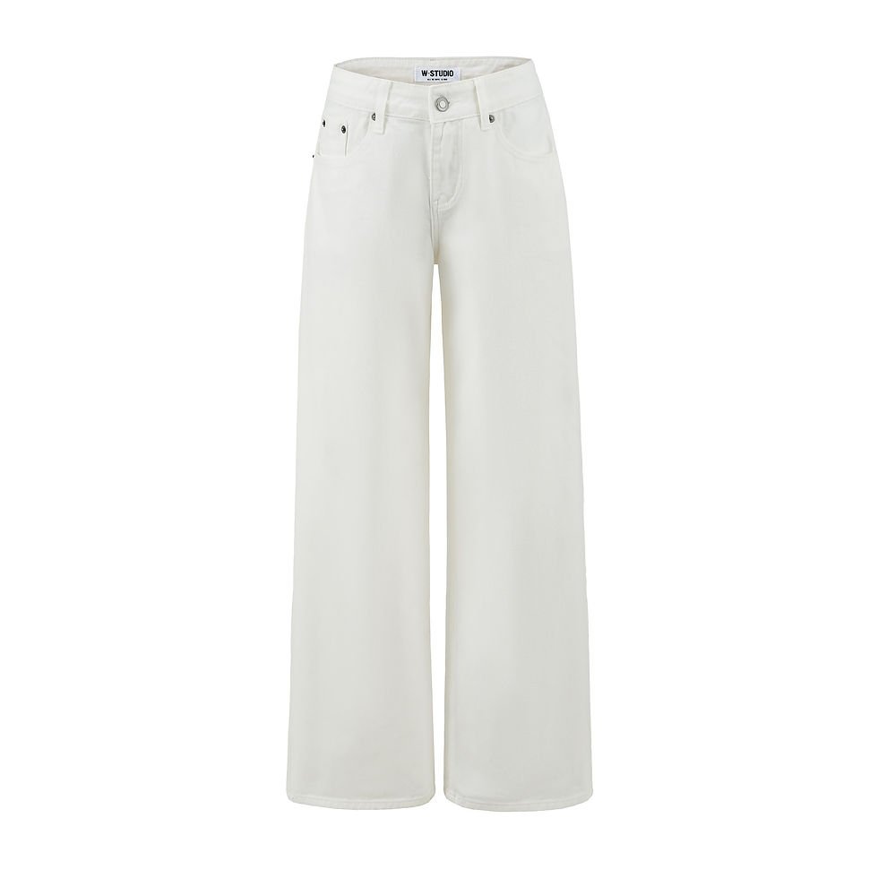Thumbnail: LOW-RISE WIDE-LEG JEANS