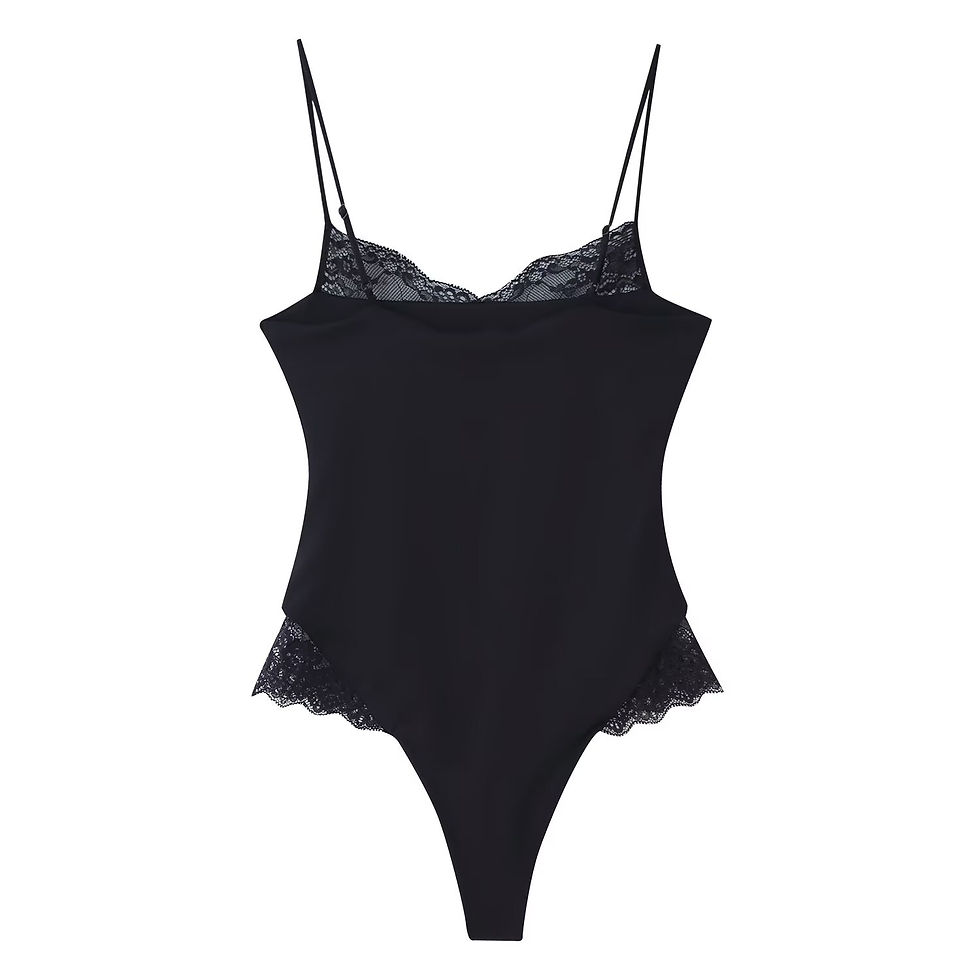 Thumbnail: COMBINED LACE BODYSUIT