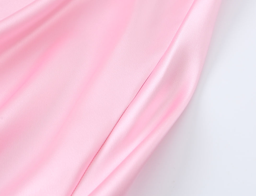 Thumbnail: SATIN COWL-NECK MIDI DRESS