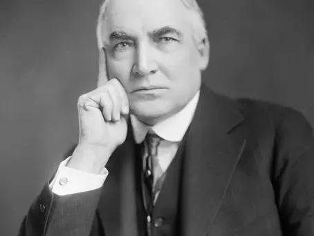 29th President of the United States of America Warren G. Harding (1921-1923)