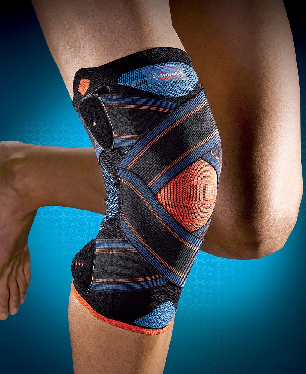 Strapping Elastic Knee Support