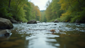 A tranquil view of nature promotes holistic wellness.