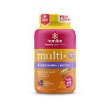 Honibe Honey Gummies Complete Kids Multi+ Immune Boost Mixed Berry (70 Gummies)