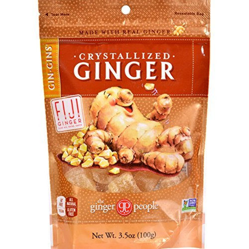 The Ginger People Gin Gins Crystallized Ginger Candy (100 g)