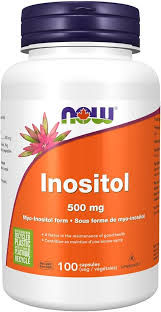NOW Inositol 500 mg (100 Capsules)