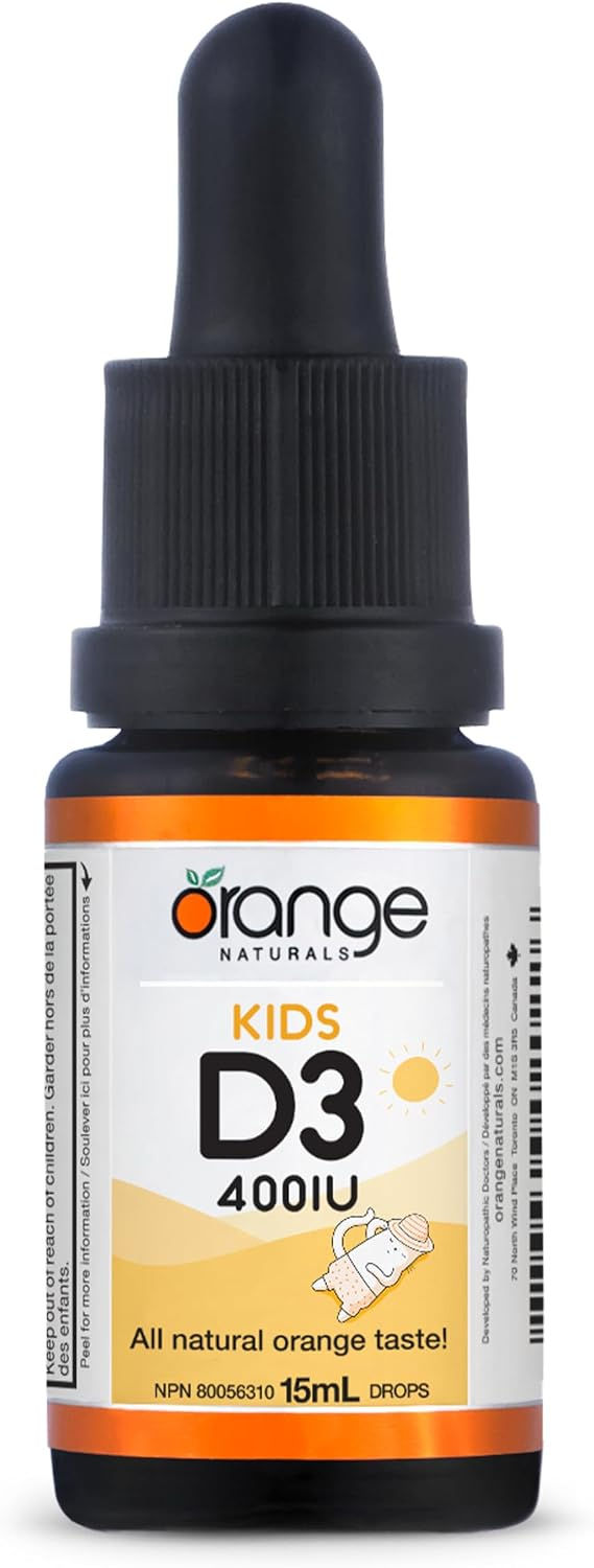 Orange Naturals - Kids Vitamin D3 Drops 400 IU (15 mL)