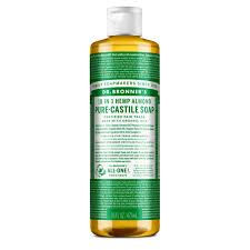 Dr. Bronner's Pure Castile Liquid Soap Almond 16 oz 473 mL