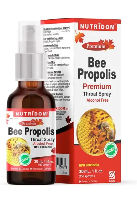 Nutridom - Bee Propolis Throat Spray (30 mL)