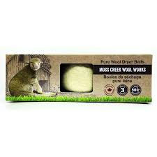 Moss Creek Organic Wool Dryer Balls