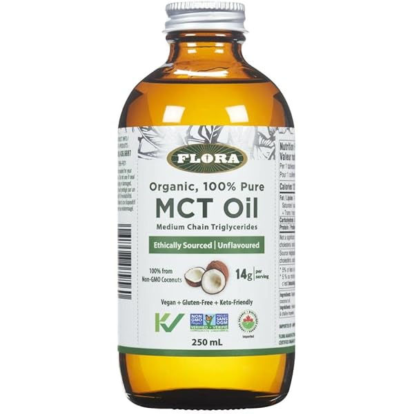 Flora Organic MCT Oil (250 mL)