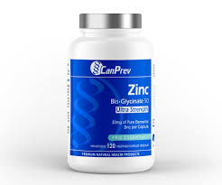 CanPrev Zinc Bis·Glycinate 50 mg Ultra Strength (120 Capsules)