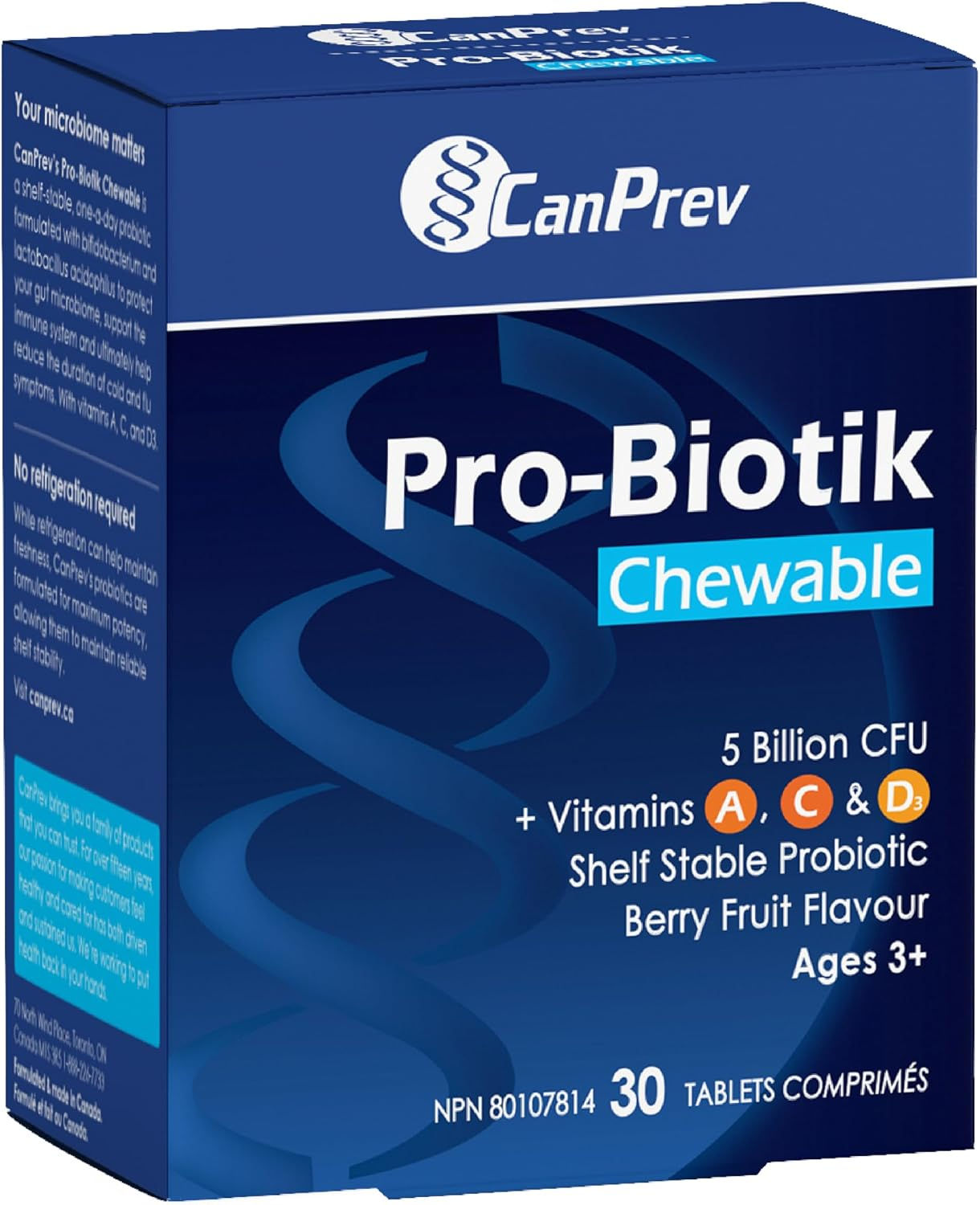 CanPrev Pro-Biotik Chewable (30 Tablets)