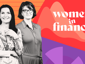 Michaela Bakala a Katarína Kohlmayer v podcastu Women in Finance