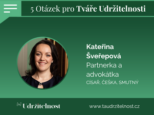 5 otázek pro ... Kateřinu Šveřepovou