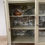 Miniature : Meuble ancien plateau de verre
