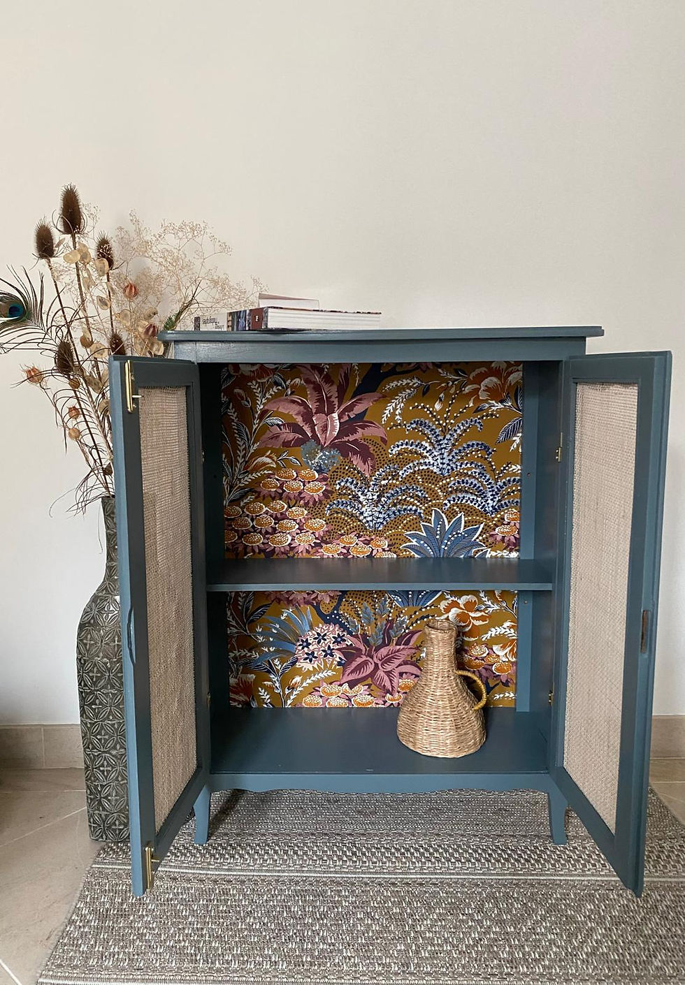 Miniature : Commode bleue