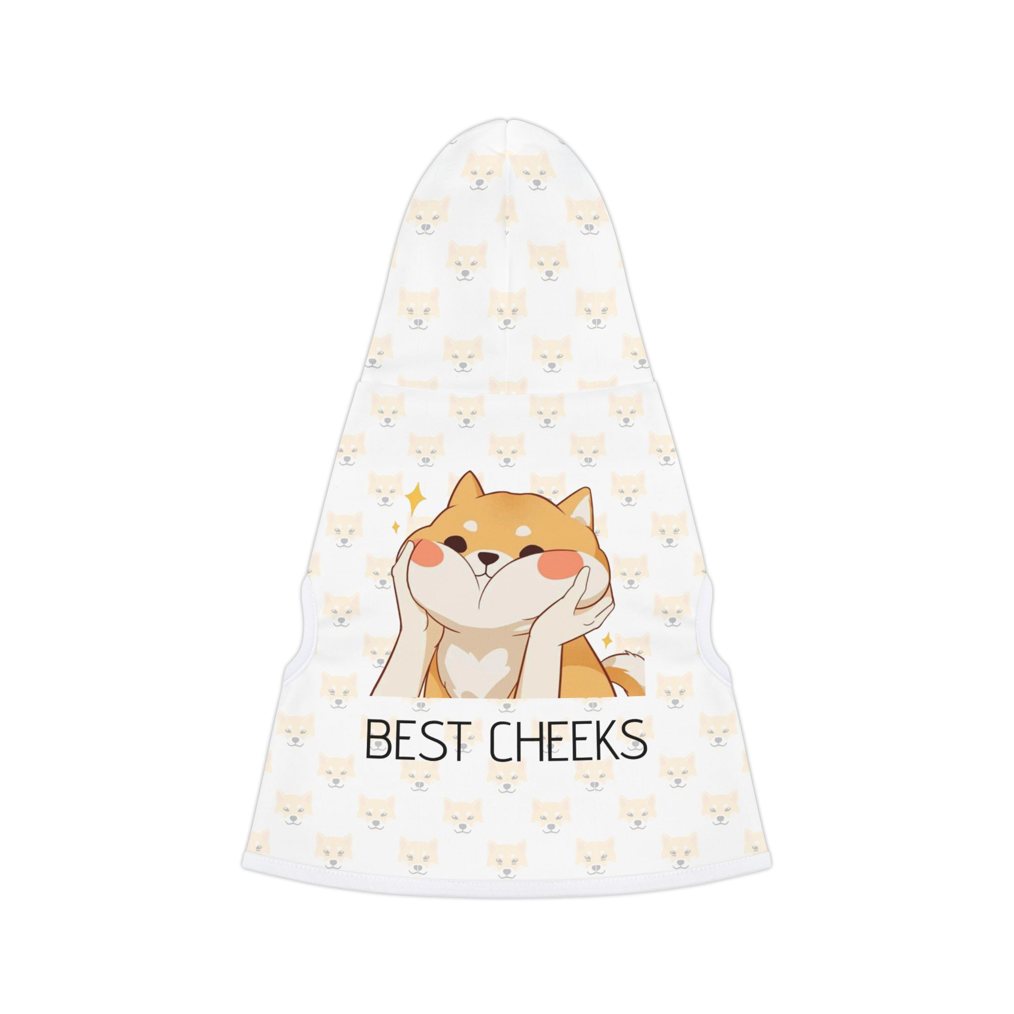 Shiba Inu Best Cheeks Warm Dog Hoodie