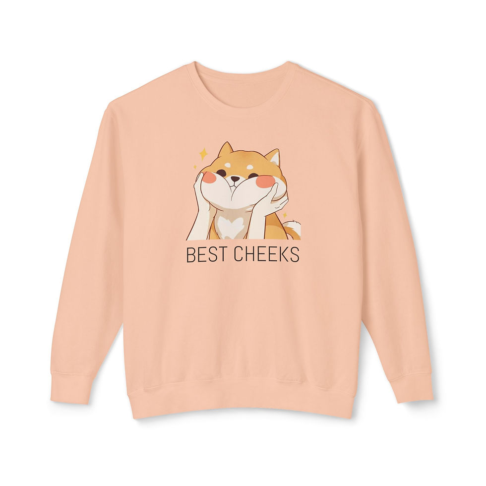 Thumbnail: Shiba "Best Cheeks" Funny Sweatshirt